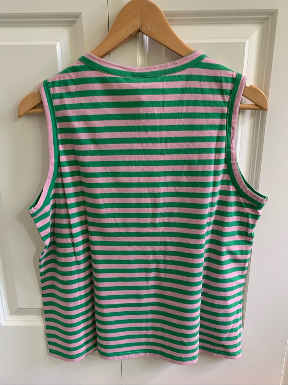KULE Striped Tank top green & pink size medium NEW Anthropologie - Picture 8 of 13